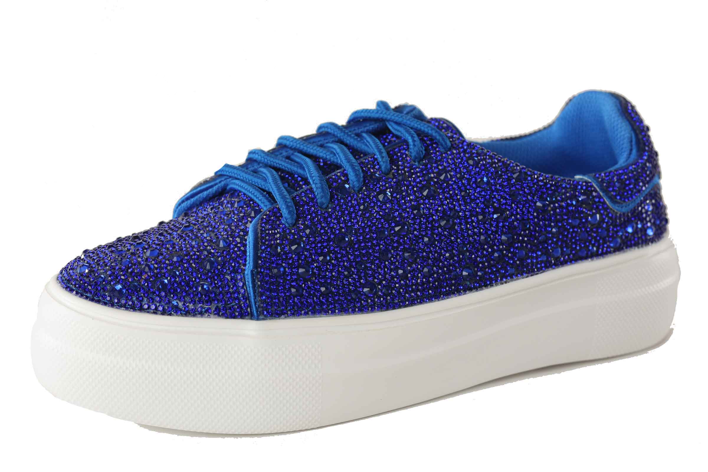 Corky's Bedazzle Sneakers Electric Royal Blue 10