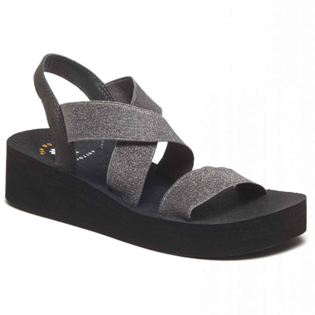 Yellow box cheap bunkie wedge sandal