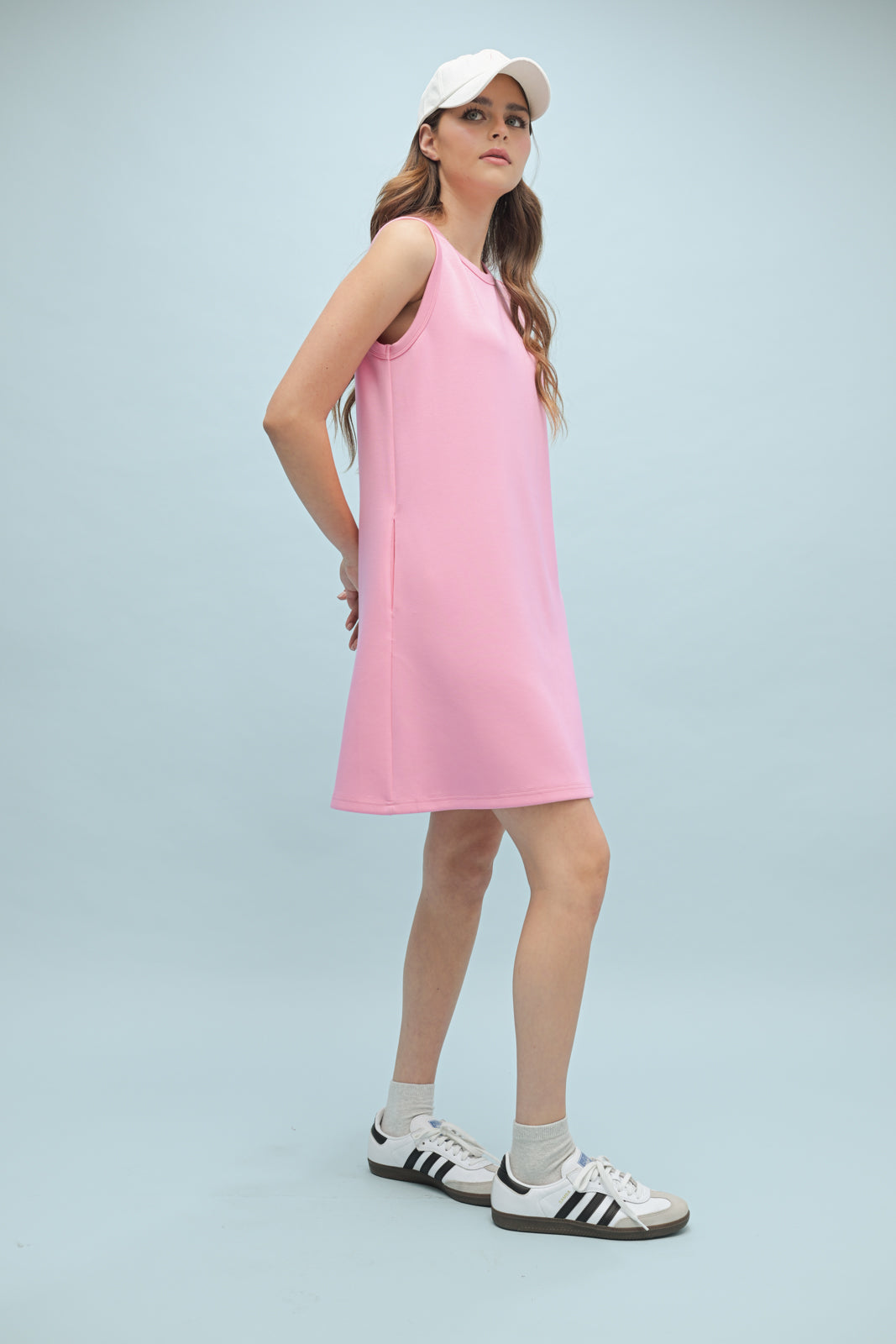 Scuba A-Line Mini Tank Dress by Wishlist