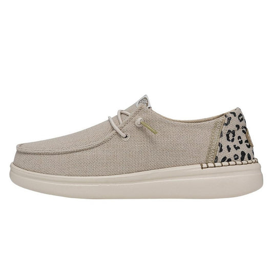 Women's Wendy Rise Leo in Cream by Hey Dude