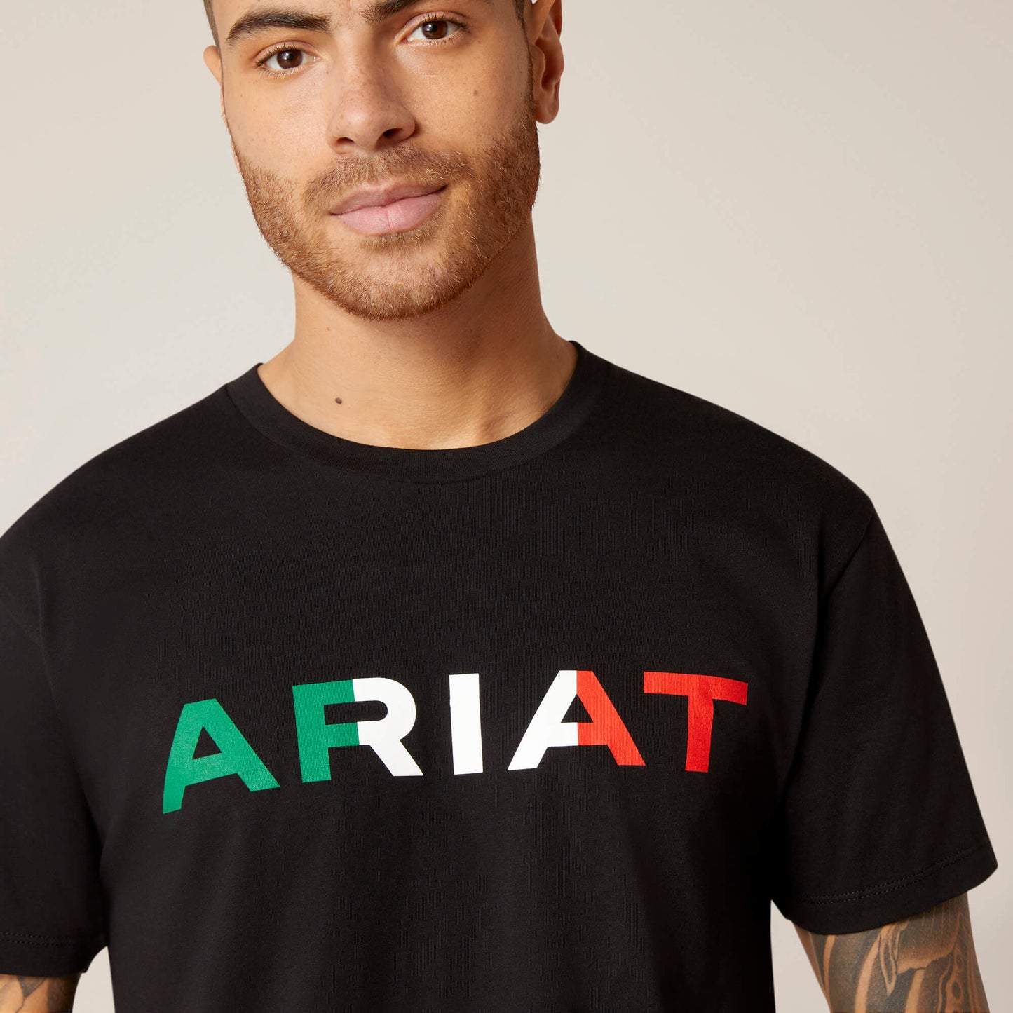 Men's Ariat Viva Mexico Tee in Black