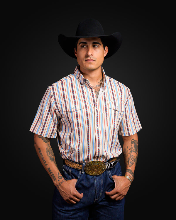 The Edward Short Sleeve Snap Shirt by Ferrell