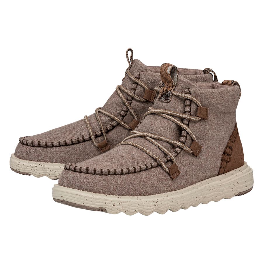 Women's Reyes Boots in Mauve by Hey Dude