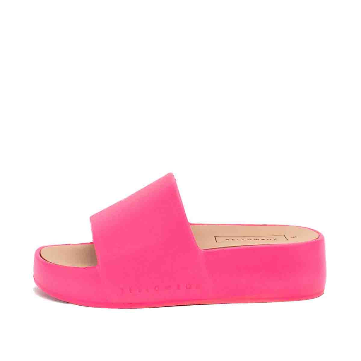 Yellow Box Platform Sandals Torrey Hot Pink