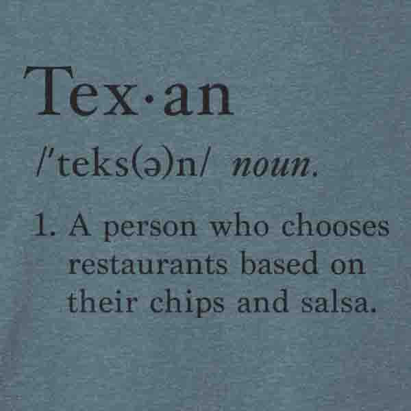 Texan Definition Slim Fit Tee in Vintage Slate by Mason Jar Label