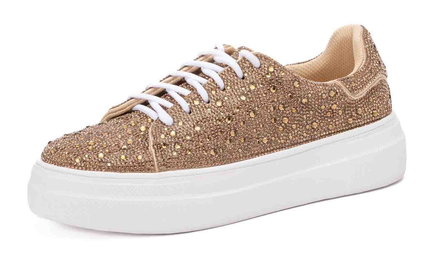 Corky's Bedazzle Sneakers Gold