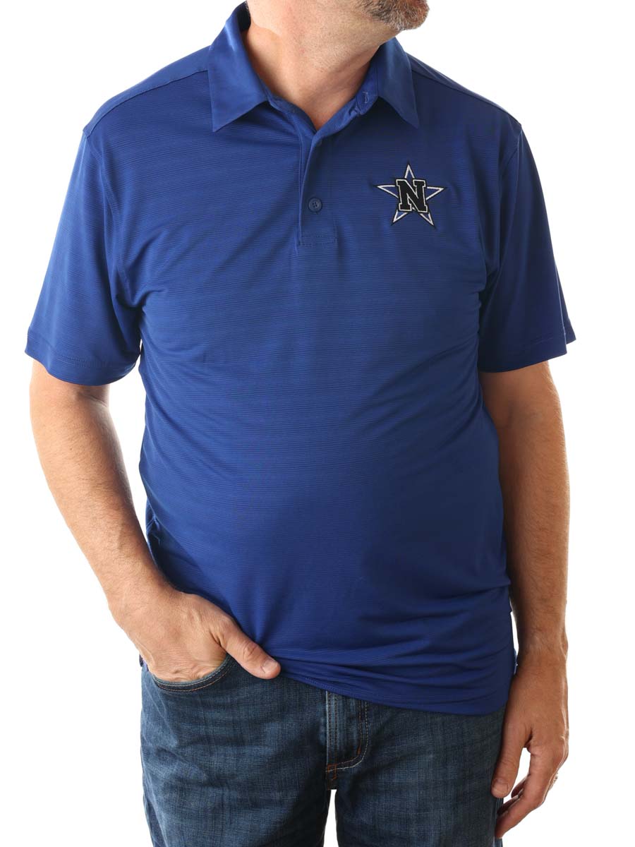 Navasota Rattlers Polo Spirit Shirt N-Star Royal Blue