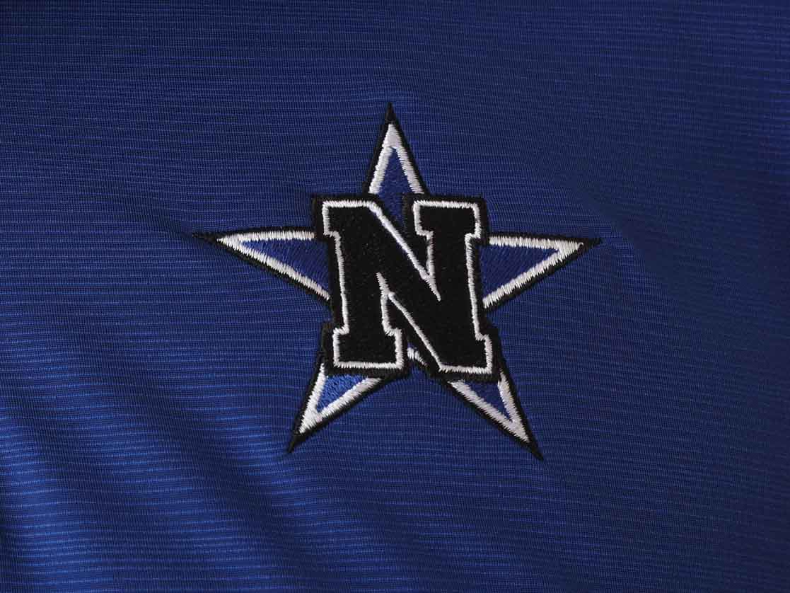 Navasota Rattlers Polo Spirit Shirt N-Star Royal Blue