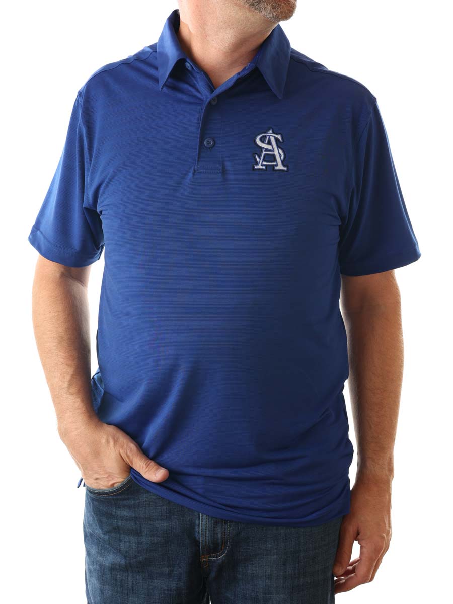 Anderson Shiro Owls Polo Spirit Shirt Royal Blue