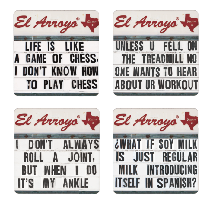 Coaster Set - Fan Favorites - El Arroyo