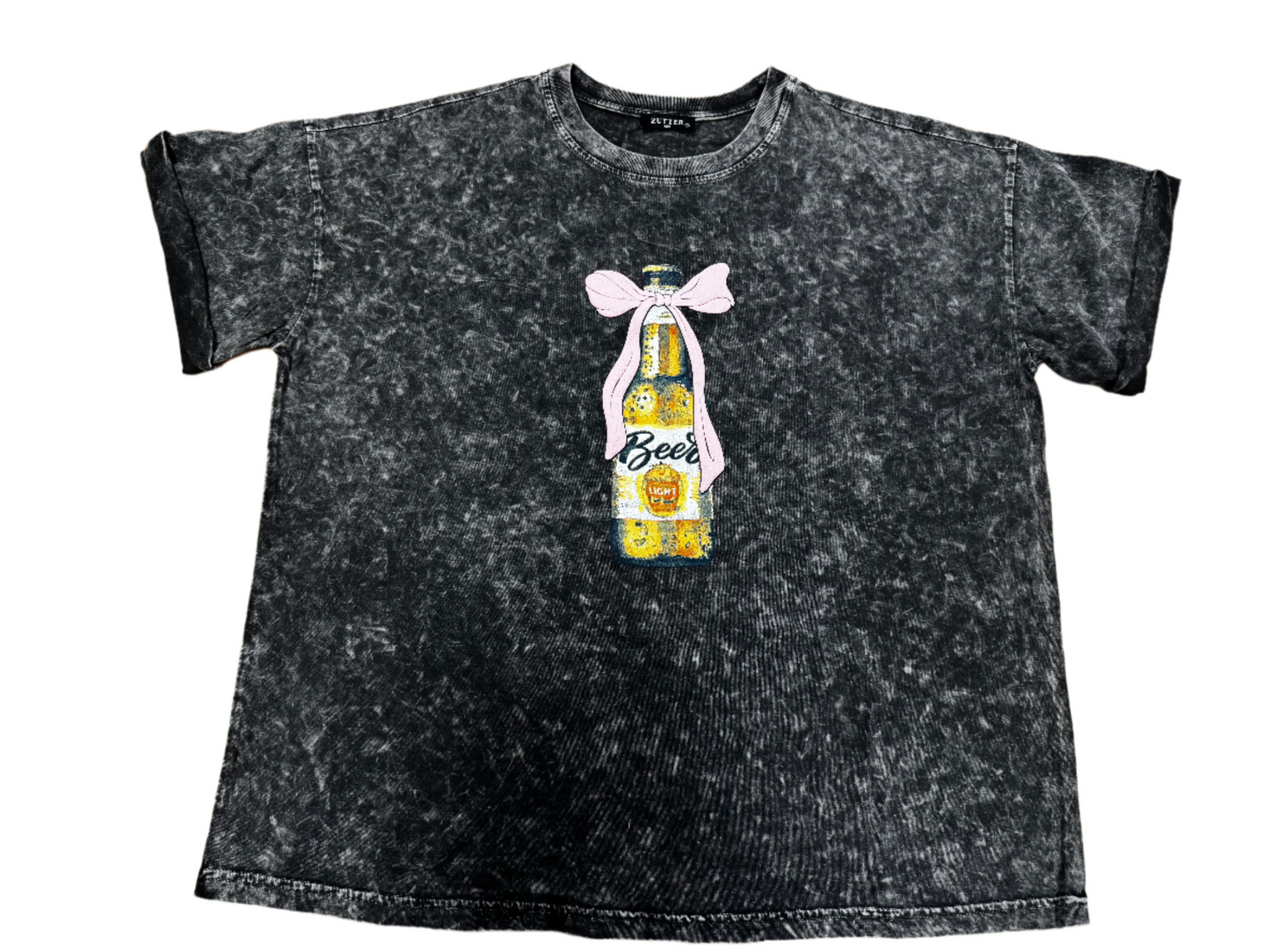 Bows and Beer T Shirt by Zutter