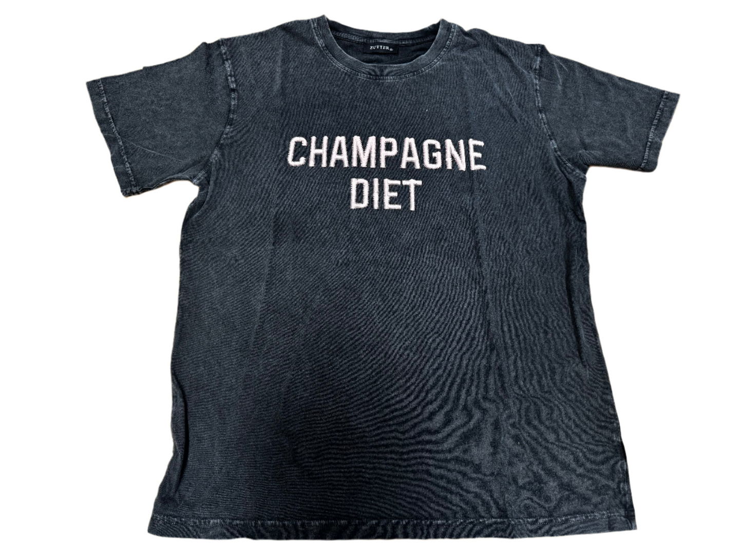 Champagne DIet Full Length T Shirt by Zutter