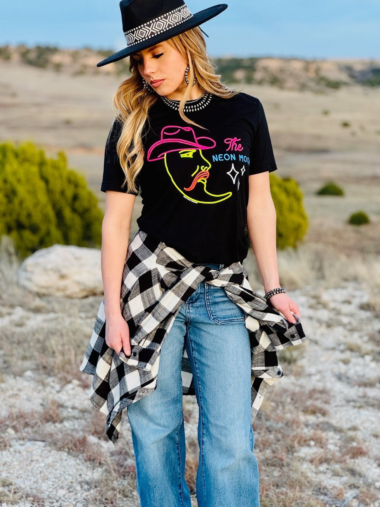 Neon Moon Tee & Sweatshirt