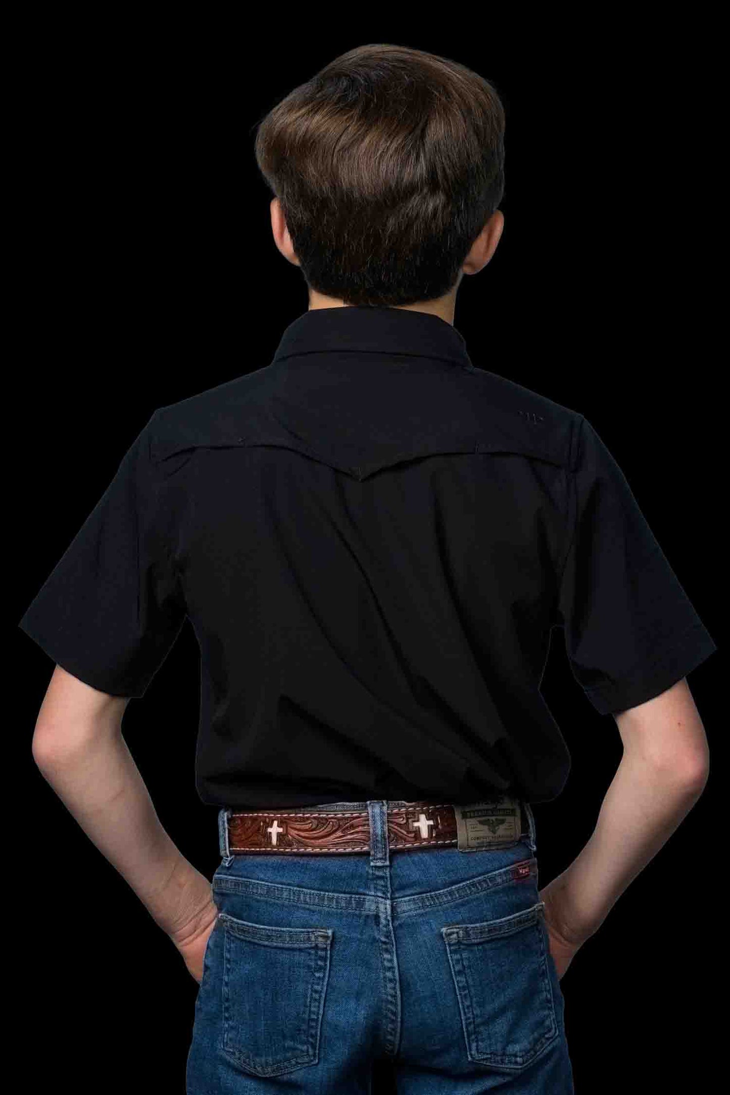 Kid's Core Short Sleeve Snap Shirt by Ferrell