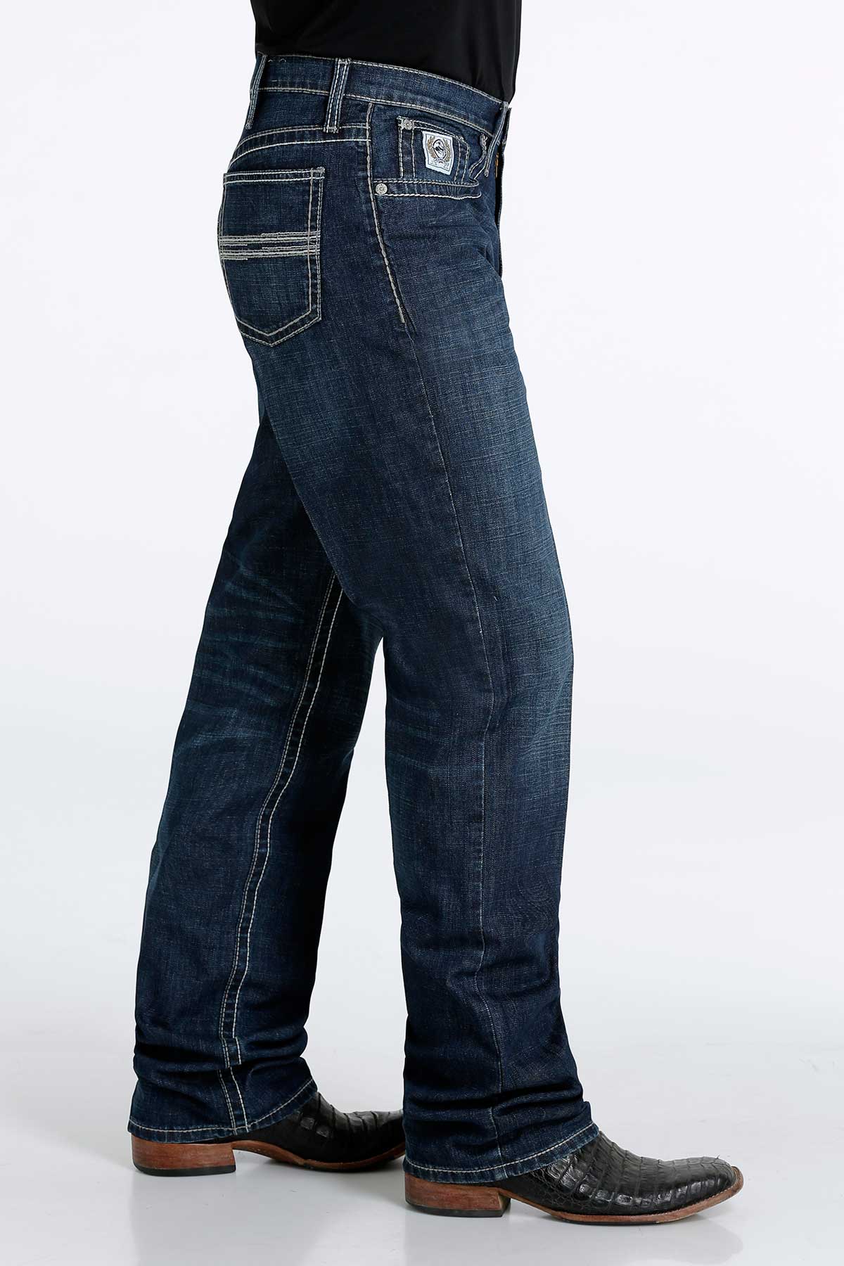 White Label Mens Jeans Dark Stone by Cinch Jeans