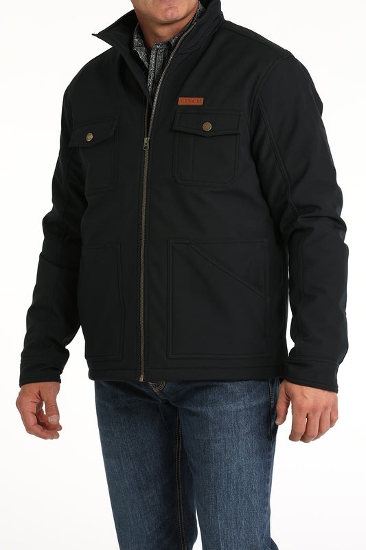 Mens Concealed Carry Bonded Jacket in Black by Cinch