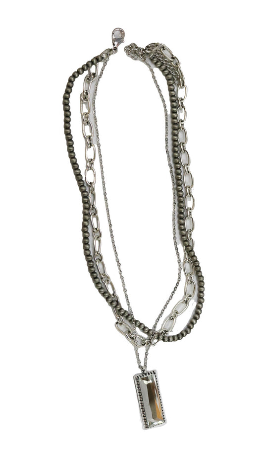 West & Co Necklace N1459CLR