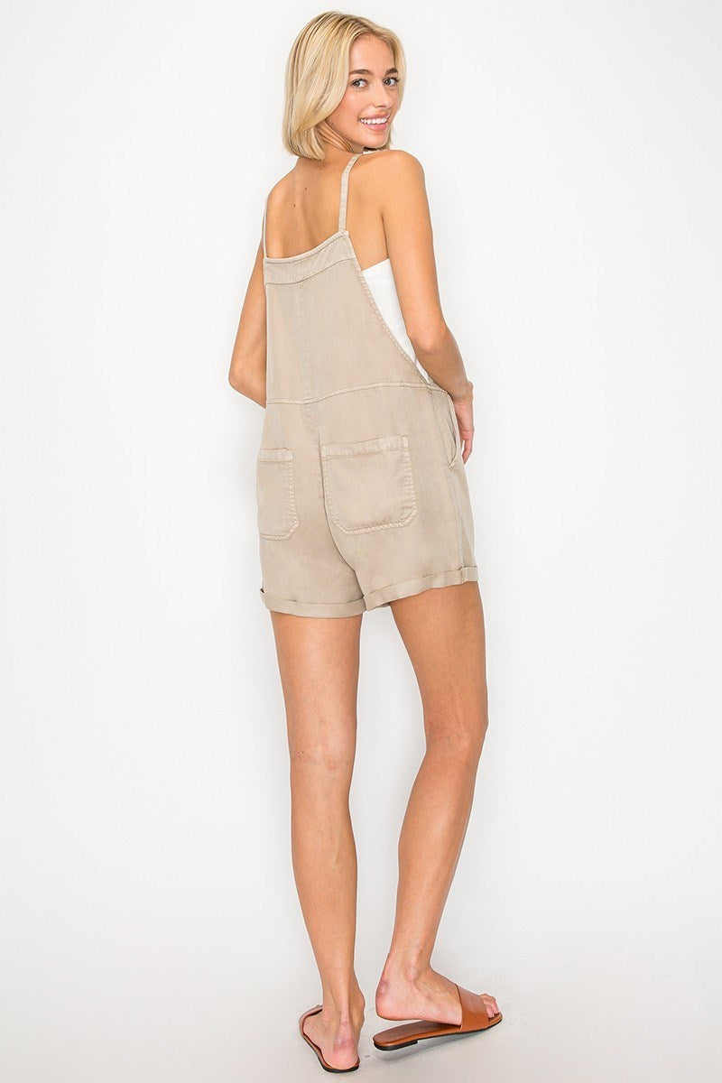 Tencel Shortall in Taupe by Risen