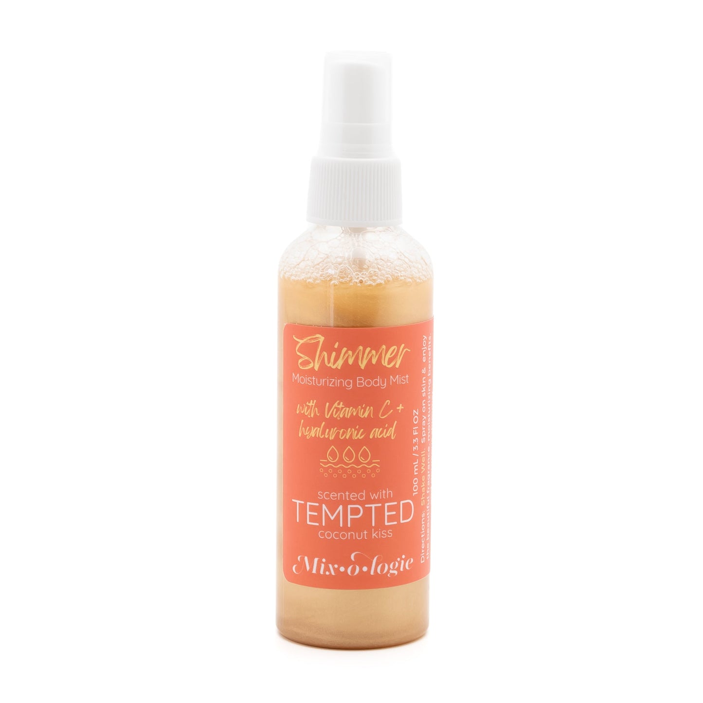 Shimmer Moisterizing Body Mist by Mixologie