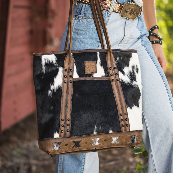 Roswell Cowhide Tote by STS Ranchwear