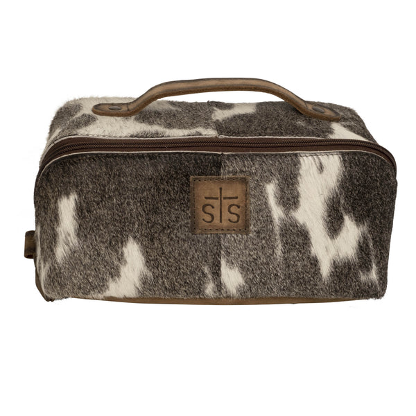 Cowhide Elise Makeup Bag by STS Ranchwear