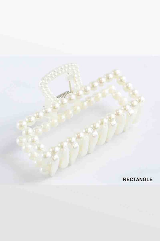 Pearl Hair Claw Clip by Zenana