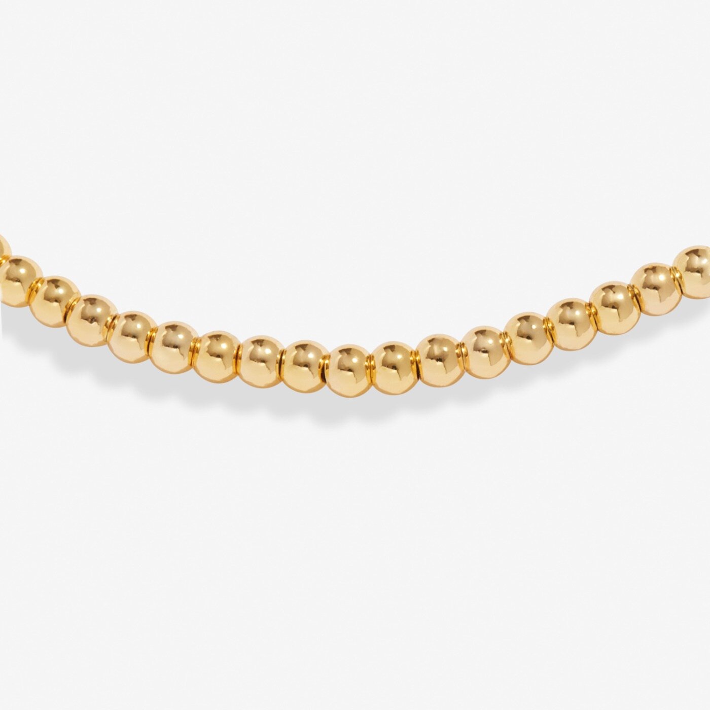 2.5 mm Gold-Tone Plated Bead Stacking Bracelet by A Littles & Co