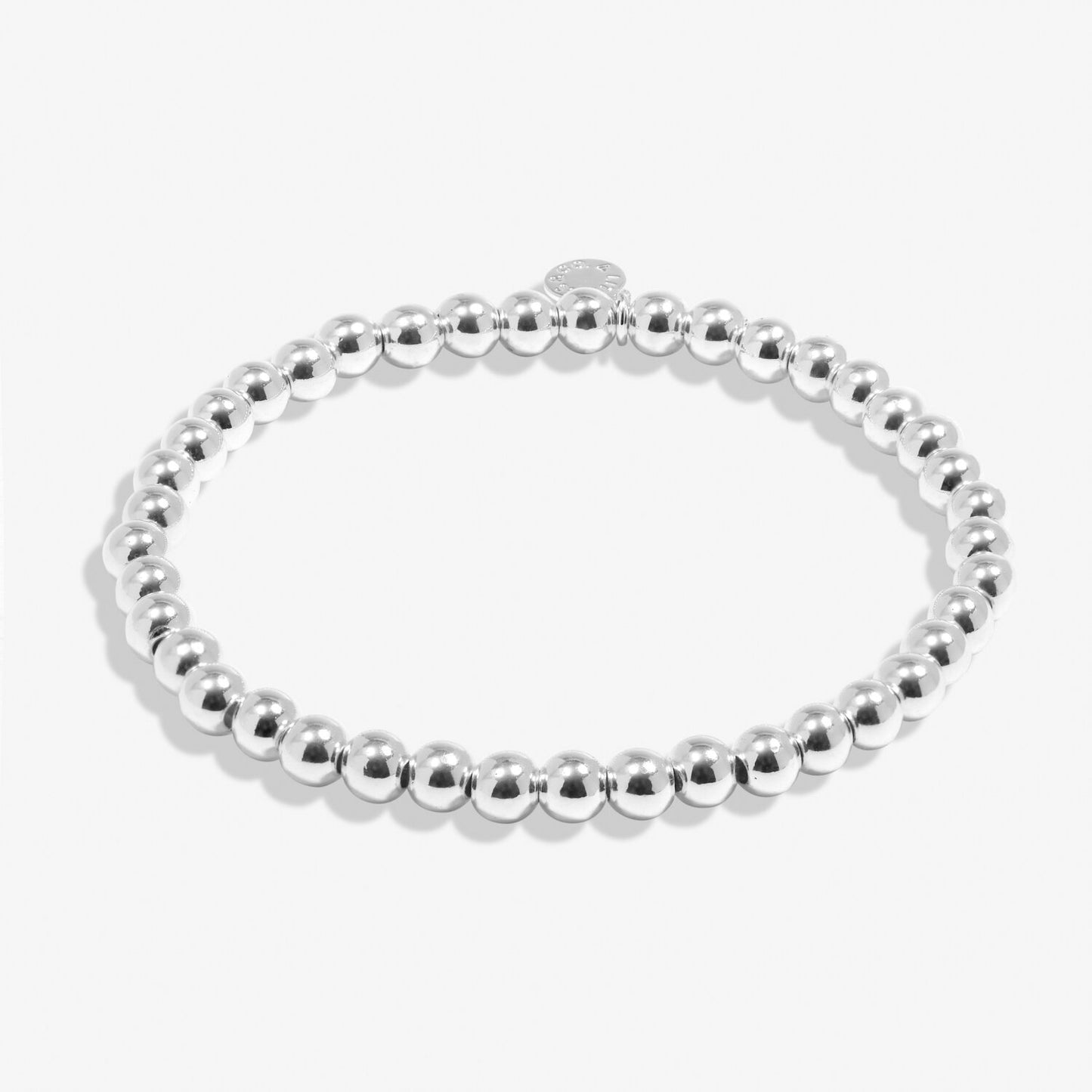 5 mm Silver Plated Bead Stacking Bracelet by A Littles & Co