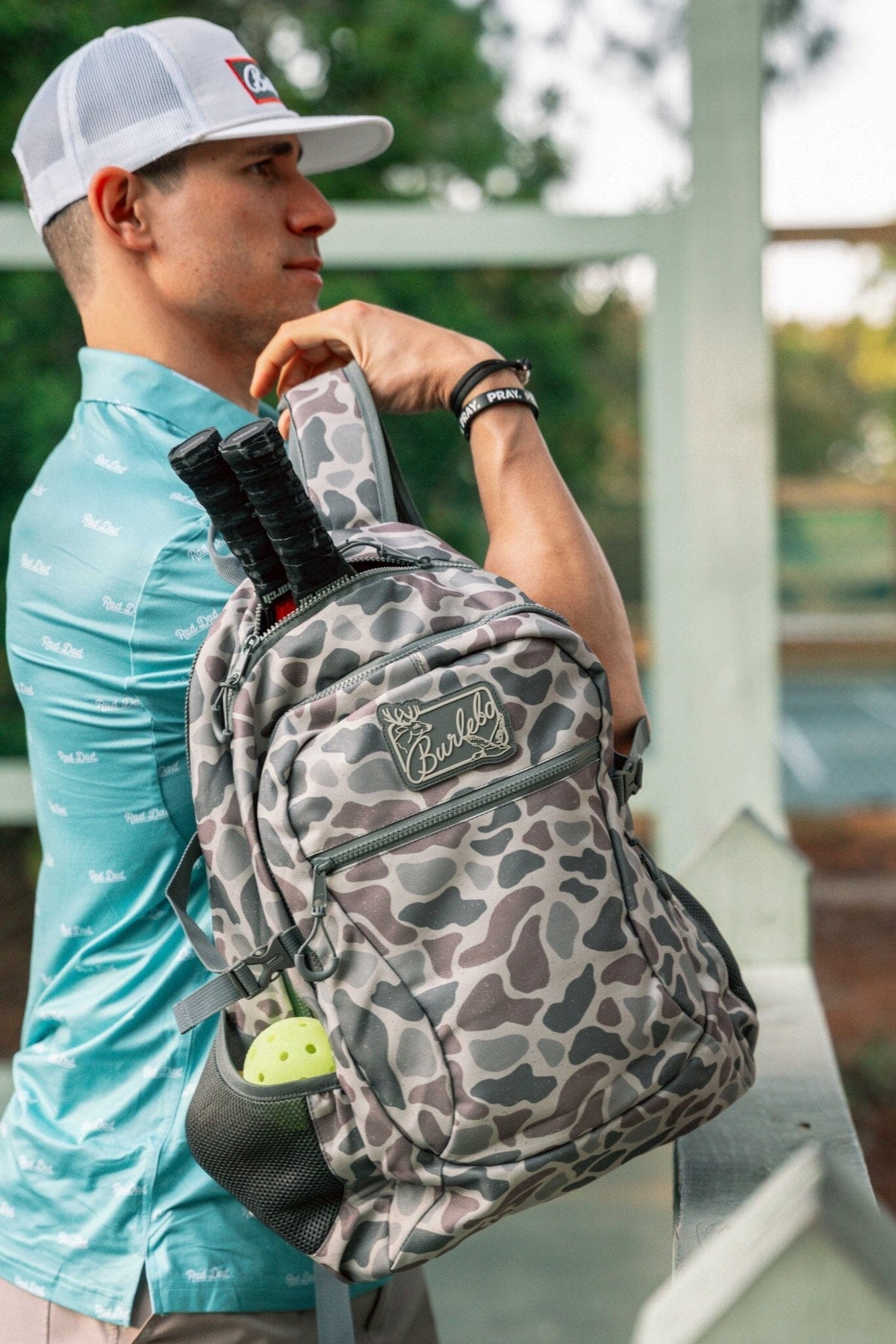 Classic Deer Camo Backpack by Burlebo