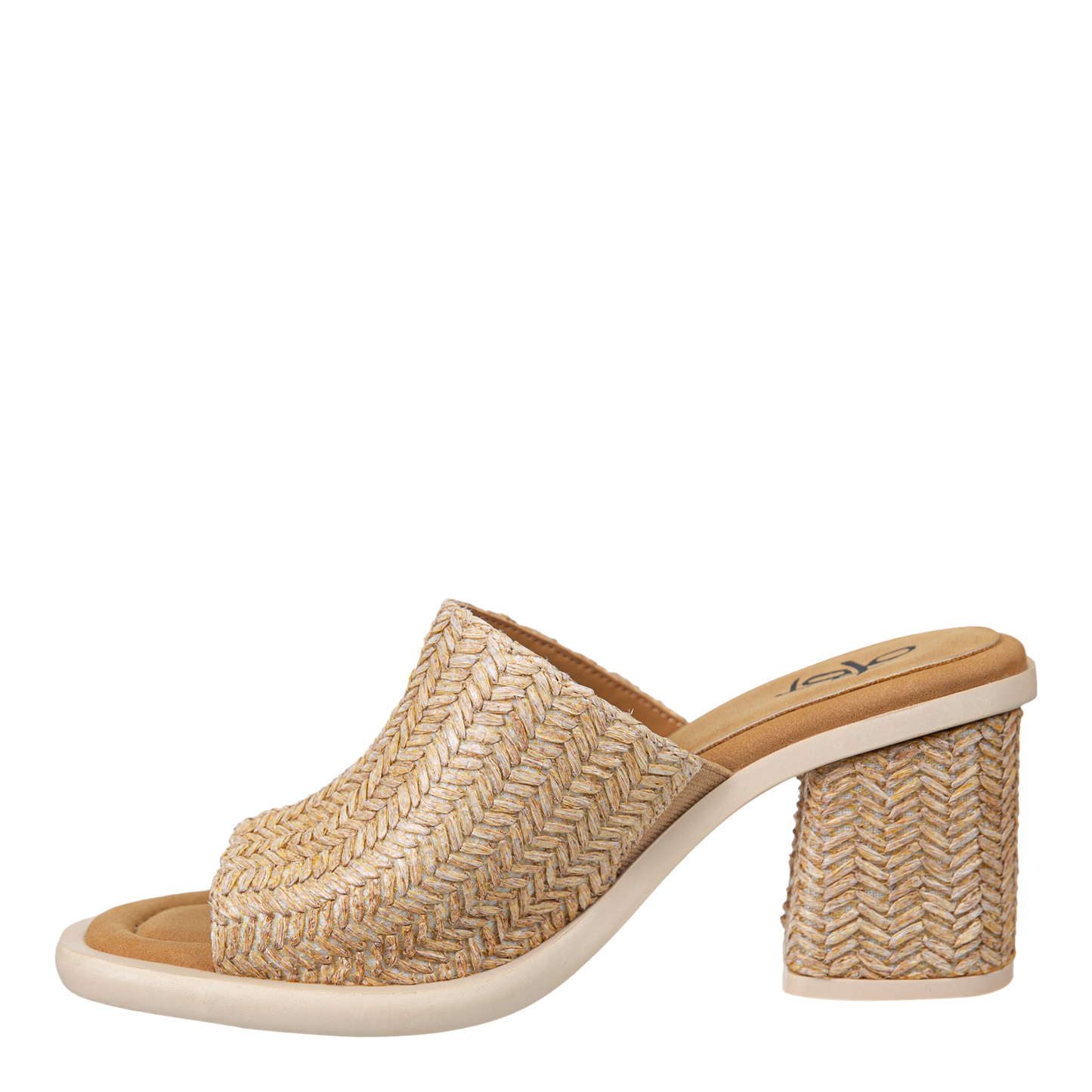 OTBT - BRAVURA in RAFFIA Heeled Sandals