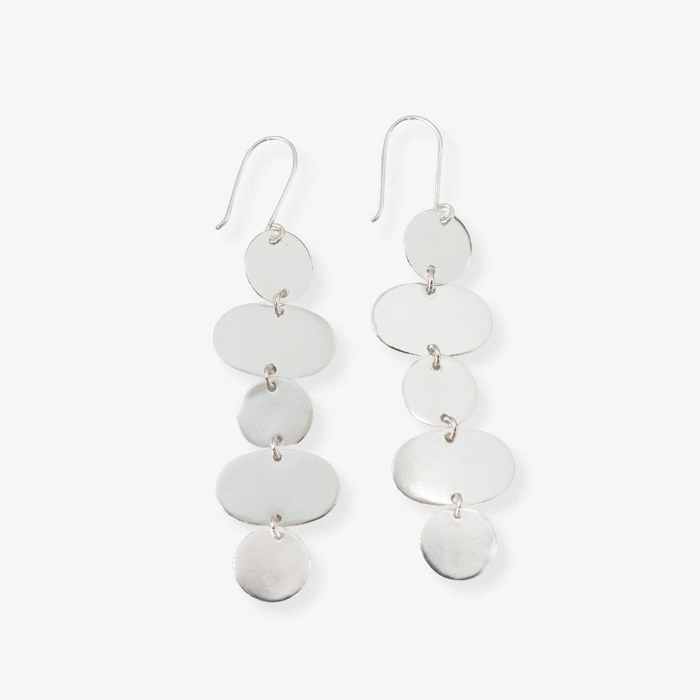 Gretchen Oval Circle Earrings by Ink+Alloy