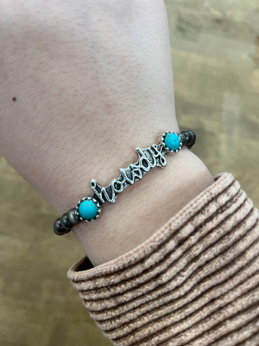 Howdy Turquoise Bracelet