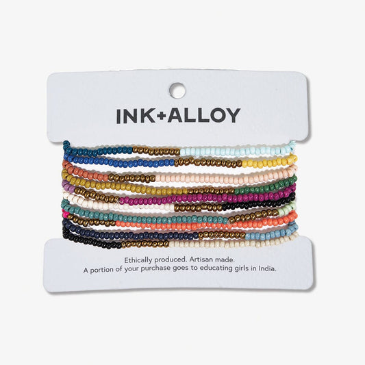 10 Strand Stretch Bracelets by Ink + Alloy