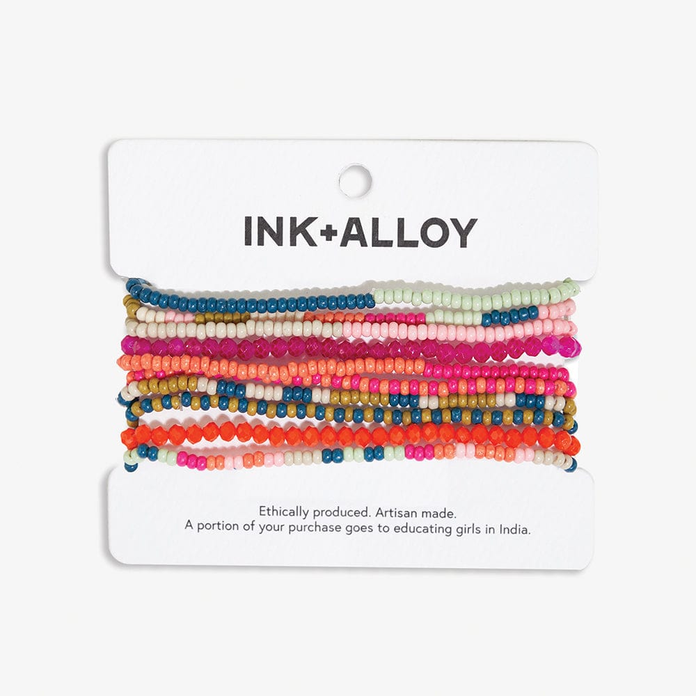 10 Strand Stretch Bracelets by Ink + Alloy