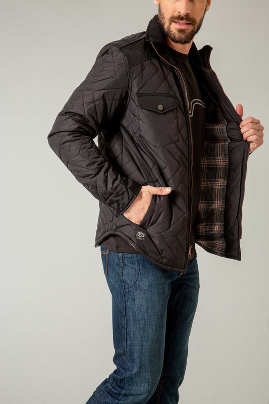 Skink Jacket in Black by Kimes Ranch