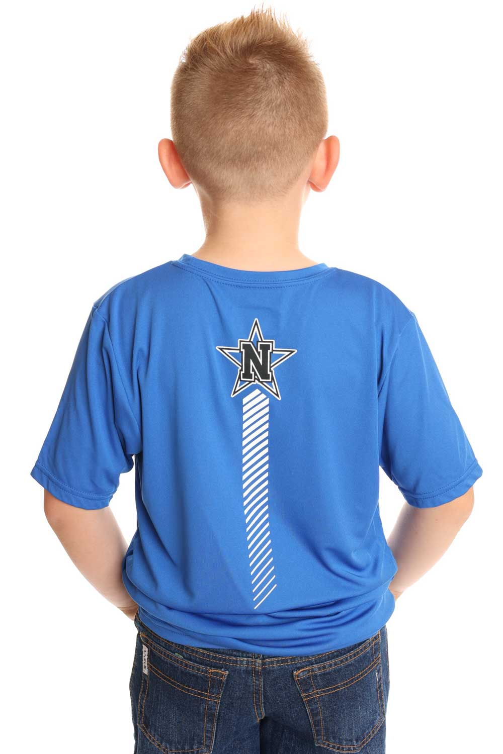 Navasota Rattlers Rising Star Performance Crew T-Shirt Royal