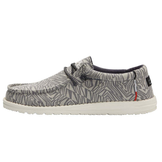 Hey Dude Wally Print Geo Grey