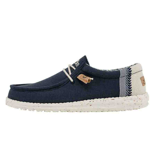 Hey Dude Wally Break Stitch Navy