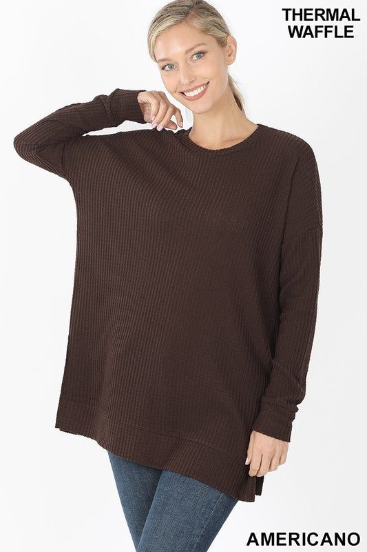 Thermal Waffle LSL Sweater