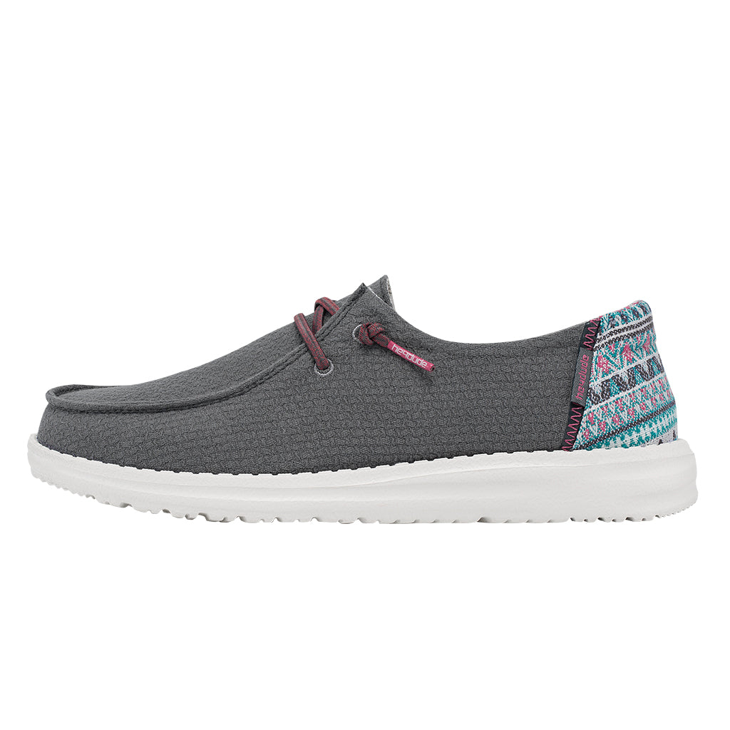 Hey Dude Wendy Aztec Grey