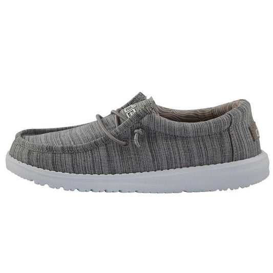 Hey Dude Wally Youth Linen Stone