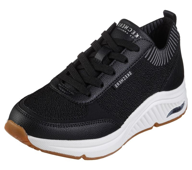 Skechers S-Miles Walk On Black