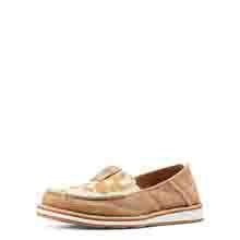 Ariat Cruiser Tan White Spotted Hair