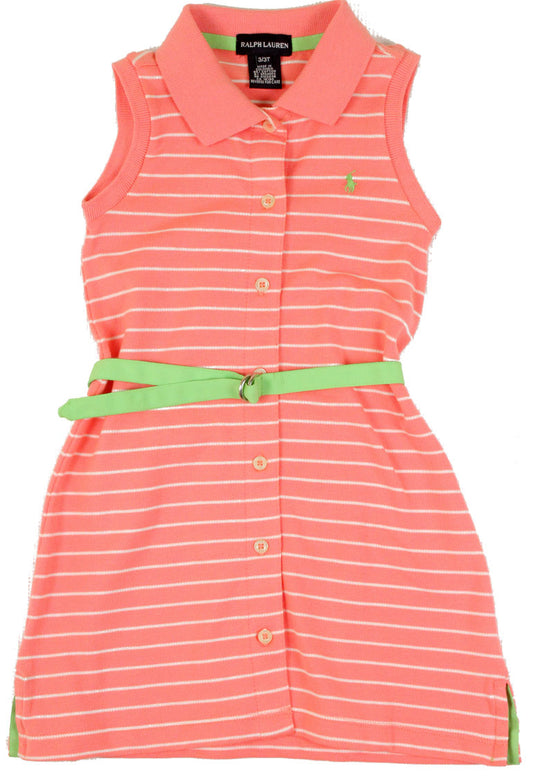 Polo Toddler Girls Dress 0975 Size 4T