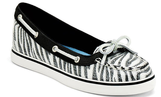 Sperry Lola Zebra Sequins