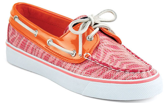 Sperry Bahama Pink Zebra