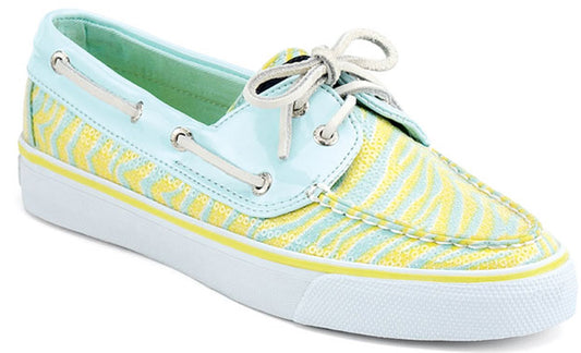 Sperry Bahama Aqua Zebra