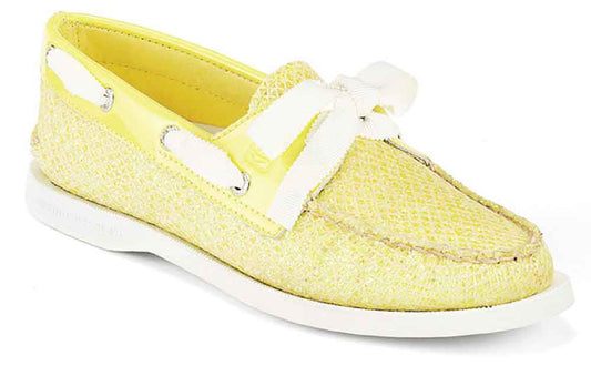 Sperry A/O Lime Glitter