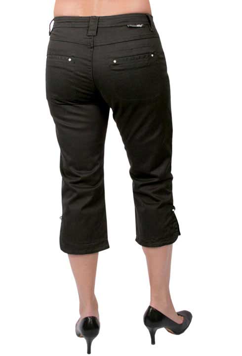 Ethyl Capris Black 584SKBLK