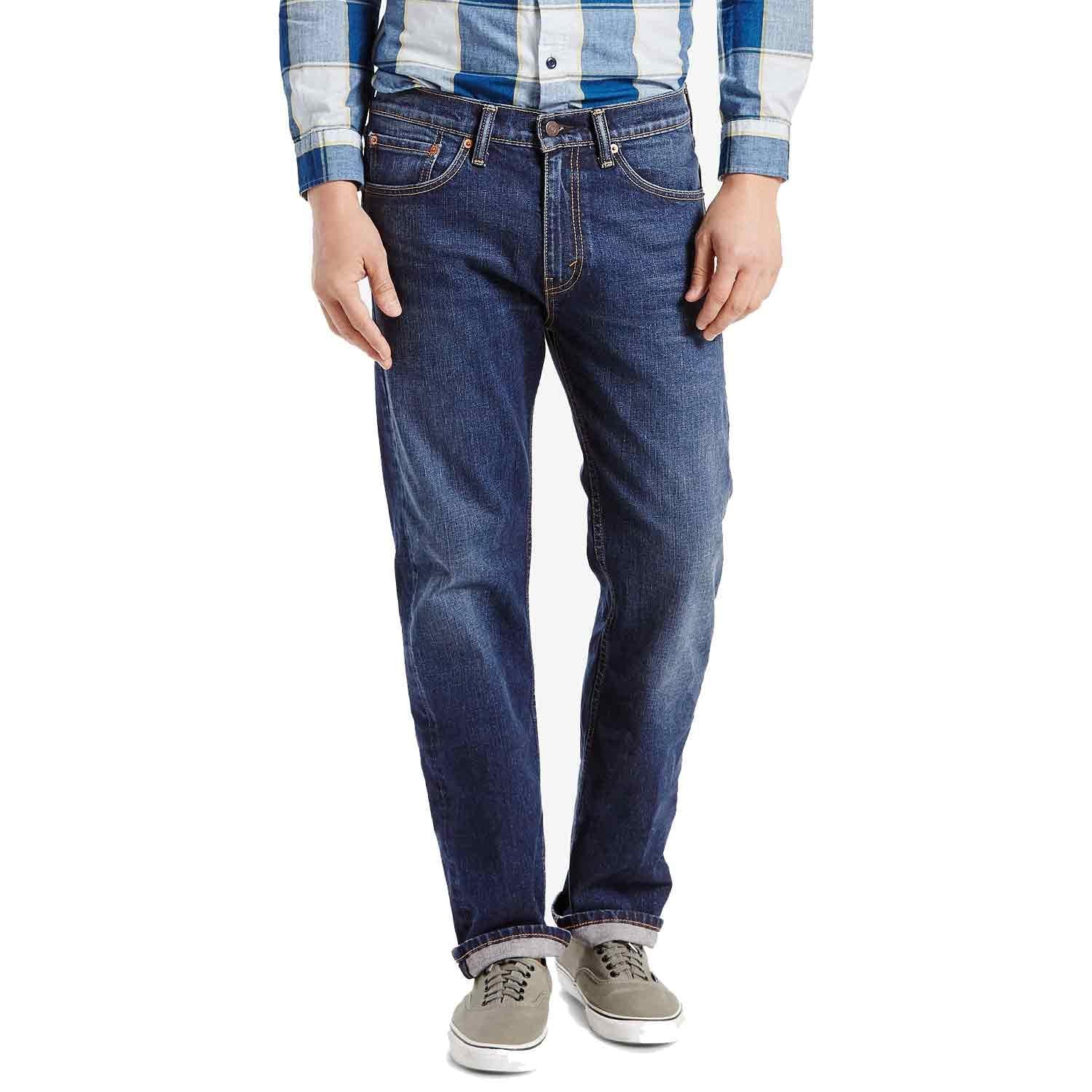 Levis Mens 505 Jeans Hawker